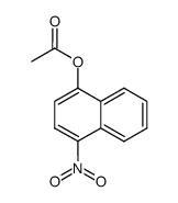 4-硝基-1-萘酚乙酸酯 结构式