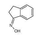 1E-茚满-1-酮肟 结构式