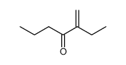 3-亚甲基-4-庚酮 结构式