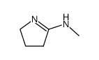 2-(甲氨基)-1-吡咯啉 结构式