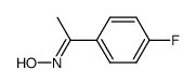 Ethanone, 1-(4-fluorophenyl)-, oxime, (1E)- (9CI) 结构式