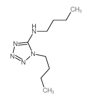 N,1-二丁基-1H-四唑-5-胺 结构式