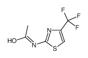 N-[4-(trifluoromethyl)-1,3-thiazol-2-yl]acetamide 结构式