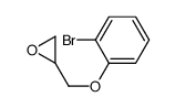 [(O-BROMOPHENOXY)METHYL]OXIRANE 结构式