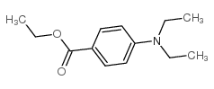 4-(N,N-二乙基氨基)苯甲酸乙酯 结构式
