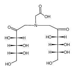 N,N-双(1-脱氧-D-果糖-1-基)甘氨酸 结构式