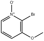 2-溴-3-甲氧基吡啶-N-氧化物 结构式