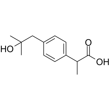 2-羟基布洛芬 结构式