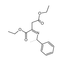 Butanedioic acid, [(1-phenylethyl)imino]-, diethyl ester, (S)- (9CI) 结构式