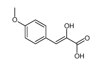 2-羟基-3-(4-甲氧基苯基)-(2Z)-2-丙烯酸 结构式