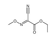 Acetic acid, cyano(methoxyimino)-, ethyl ester, (2E)- (9CI) 结构式