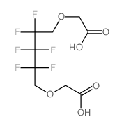 2,2'-[(2,2,3,3,4,4-六氟戊烷-1,5-二基)双(氧)]二乙酸 结构式