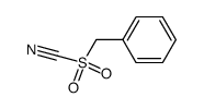 Benzenemethanesulfonyl cyanide 结构式