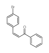4-溴查尔酮 结构式