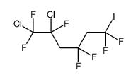 1,2-二氯-1,1,2,4,4,6,6-七氟-6-碘己烷 结构式