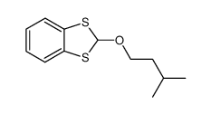 2-(Methoxyethoxyethoxy)-1,3-benzodithiolane 结构式