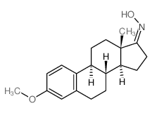 Estra-1,3,5(10)-trien-17-one,3-methoxy-, oxime (7CI,8CI,9CI) 结构式