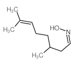 香茅醛肟 结构式