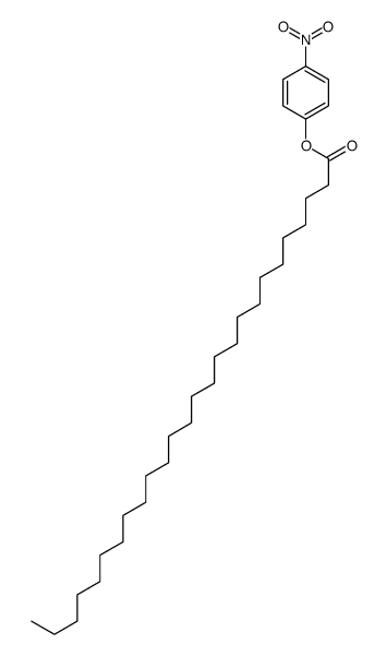 Hexacosanoic acid, 4-nitrophenyl ester 结构式