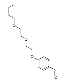 4-[2-(2-丁氧基乙氧基)乙氧基]苯甲醛 结构式