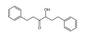 3-Hexanone, 4-hydroxy-1,6-diphenyl- 结构式