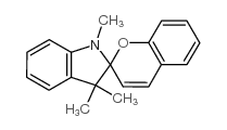 1,3,3-三甲基吲哚苯并二氢呋喃 结构式