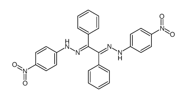 Ethanedione, diphenyl-, bis[(4-nitrophenyl)hydrazone], (E,E)- 结构式