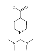 Piperidinium, 1-[bis(dimethylamino)methylene]-4-carboxy-, inner salt 结构式