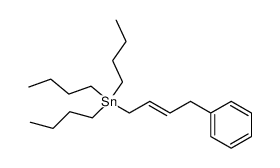 Stannane, tributyl[(2E)-4-phenyl-2-buten-1-yl]- 结构式