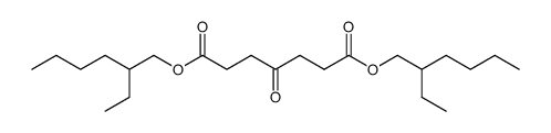 4-氧代庚二酸二(2-乙基己基)酯 结构式