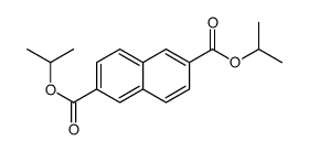 萘-2,6-二羧酸二异丙酯 结构式