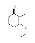 3-乙氧基-2-甲基-2-环己烯-1-酮 结构式