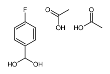 4-氟苯甲醛二乙酸酯 结构式