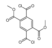 2,5-二(氯甲酰基)-1,4-苯二甲酸二甲酯 结构式
