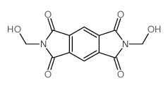 2,6-二(羟甲基)苯并[1,2-c:4,5-c']二吡咯-1,3,5,7(2H,6H)-四酮 结构式