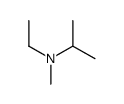 N-乙基-N-甲基-2-丙胺 结构式