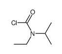 N-乙基-N-异丙基氯甲酰胺 结构式