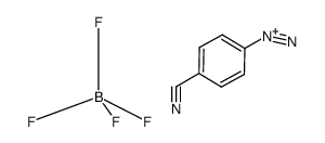4-氰基苯重氮四氟硼酸盐 结构式