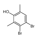 3,4-二溴-2,6-二甲基苯酚 结构式