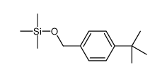 Benzene, 1-(1,1-dimethylethyl)-4-[[(trimethylsilyl)oxy]methyl]- 结构式