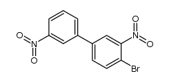 4-溴-3,3'-二硝基联苯 结构式