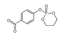 2-(4-硝基苯氧基)-1,3,2-二氧磷杂环己烷 2-氧化物 结构式