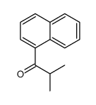 2-甲基-1-(1-萘基)-1-丙酮 结构式