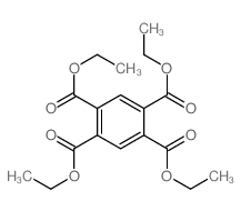 1,2,4,5-苯四甲酸四乙酯 结构式