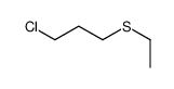 1-氯-3-(乙硫基)丙烷 结构式