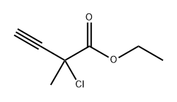 2-氯-2-甲基-3-丁炔酸乙酯 结构式