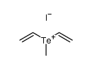 Telluronium, diethenylmethyl-, iodide (1:1) 结构式