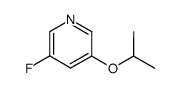 3-氟-5-异丙氧基吡啶 结构式