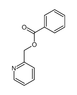 2-Pyridinemethanol, 2-benzoate 结构式