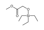 2-[(三乙基硅基)氧基]乙酸甲酯 结构式
